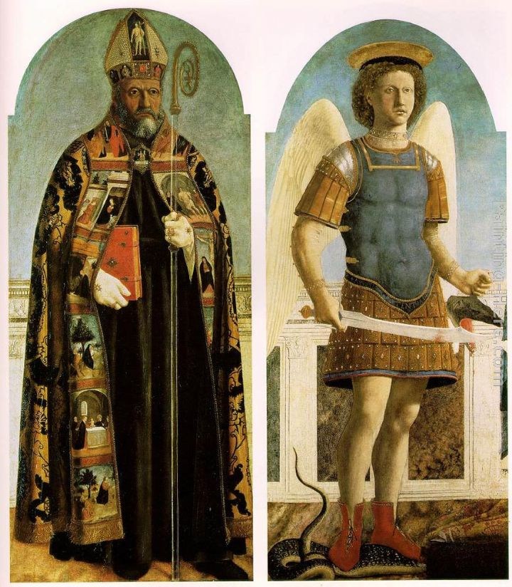 Piero della Francesca Polyptych of Saint Augustine